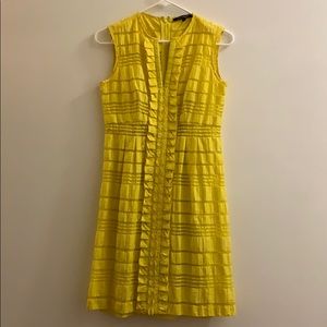 Yellow detailed Nanette Lepore dress